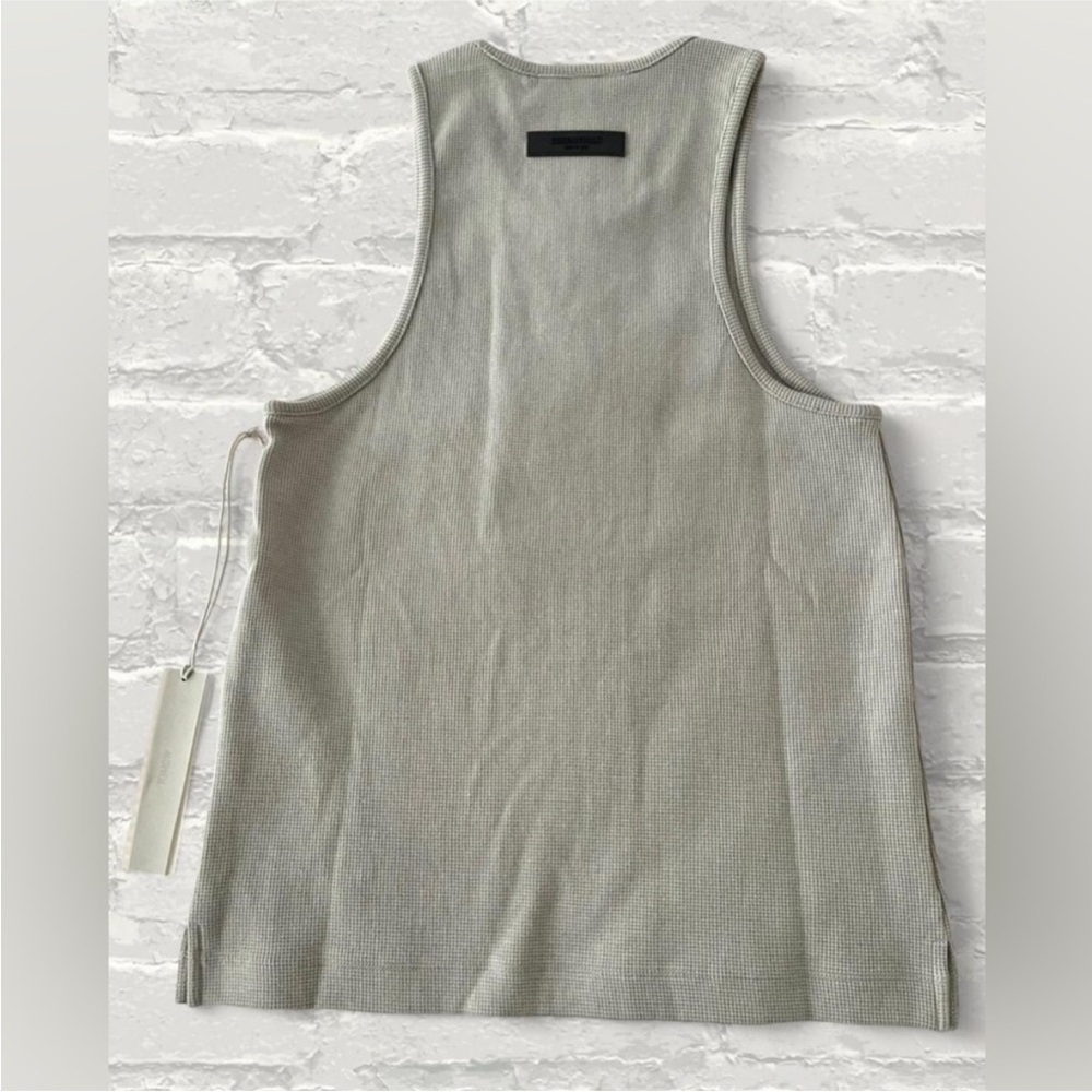 Fear of God Essentials Waffle Tank “Seal”, new with tags - Picture 8 of 10